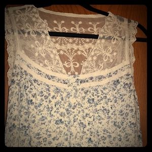 Lace floral dress